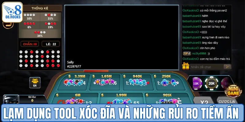 Lạm dụng tool xóc đĩa và rủi ro tiềm ẩn